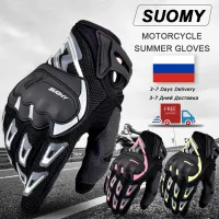 ✳ 2019 New Arrival Suomy Motorcycle Gloves Summer Mesh Breathable Moto Gloves Men Women Touch Screen Motocross Gloves