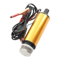 【♘COD Free Cas♘】 yihaobu ปั๊มน้ำแบบจมปั๊มจุ่มไฟฟ้าอะลูมินัมอัลลอย12 V 24Volt สำหรับดีเซล/น้ำมัน/น้ำ/ถ่ายพลังงาน