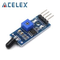 【✔In stock】 zhufengdi558151 เซ็นเซอร์โมดูลตัวตรวจจับเปลวไฟ Ir ชุดสำหรับ Arduino Diy โมดูลรับสัญญาณอินฟราเรดเครื่องตรวจจับเพลิงไหม้