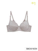 Sabina เสื้อชั้นใน มีโครง รุ่น Function Bra รหัส SBO3018 สีช็อคโกแลต