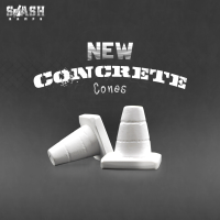 Slashramps® Fingerboard Ramps "SR Concrete Cone"