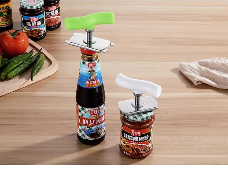 Adjustable Jar Opener Stainless Steel Lids off Jar Opener Bottle