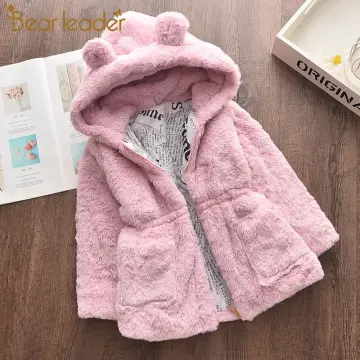 Childrens Rabbit Fur Jacket