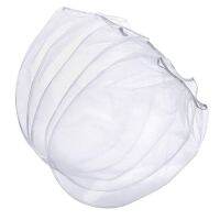 5 Gallon Paint Strainer Bags White Regular Fine Mesh/Elastic Top Bag Strainers for Use with Paint Sprayers