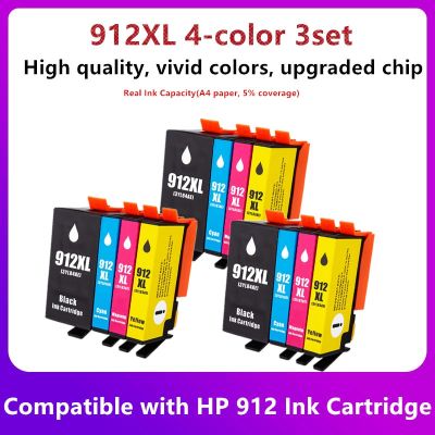 Compatible For HP 912 912XL Ink Cartridge HP912 Officejet 8010 8012 8013 8014 8015 8017 8018 8020 8022 8023 8024 8025 Printer