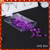 BUSH 50pcs/set การตกแต่งบ้าน กระเป๋าของขวัญ พลาสติก กล่องขนม รูปทรงหมอน ถุงของขวัญ กระเป๋าคุ้กกี้