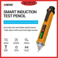 [A Practical]☊อุปกรณ์ตรวจกระแสไฟดิจิตอล VC1010 12-1000V Ac/dc กระแสโวลต์แบบไม่ปากกาใช้ติดต่อดินสอทดสอบไฟฟ้า