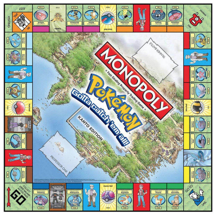 monopoly-pokemon-kanto-edition-เกมกระดาน