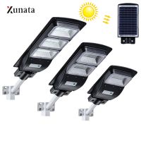 Solar LED Wall Lamp 20W/40W/60W Waterproof Solar Street Light Radar Motion Garden Yard Lamp Outdoor Street Parking Flood Lamp