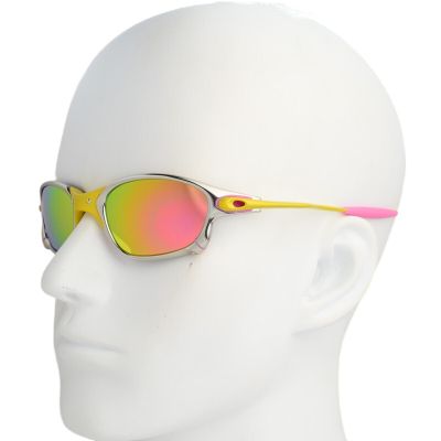 แว่นตาขี่โลหะแว่นกันแดดใส่ตกปลา UV400แว่นตากันแดดขี่จักรยานโพลาไรซ์ชาย MTB D4-4
