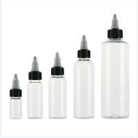 50Pcs Squeeze Dropper Bottles Plastic Eye Drop Bottle Twist Top Cap Liquid Paint Ink Dispenser Glue Applicator 20/30/50/60/100Ml