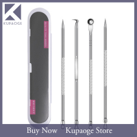 [Kupaoge] 4ชิ้น/เซ็ตสิวหัวดำ comedone สิวสิวสิวเสี้ยนสำหรับ Face Skin Care TOOL