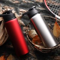 700ML Outdoor Camping Sports Bottle Stainless Steel Vacuum Flask BPA Free Water Cup Cycling Waterbottle Bicycle Water Bottle