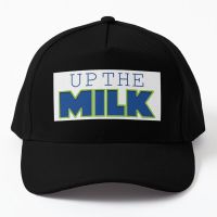 Up The Milk Baseball Cap Hat Printed Women Solid Color Black Bonnet Casquette Fish Outdoor Snapback Summer Mens Sport Casual