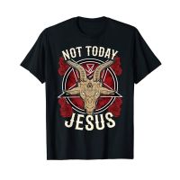 2023 NEWGood Design Pattern Not Today Jesus I Atheist T-Shirt Casual Tee Fashion Outwear