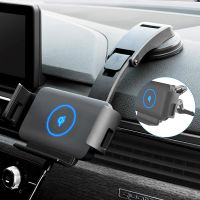 Automatic Clamping Car Wireless Charger for Samsung Galaxy Fold Note 10 8 S20 S9 XR 11 XS Max Air Vent Mount Phone Holder