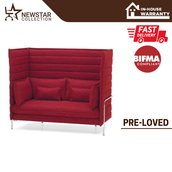Vitra Alcove 2Seater Highback Sofa, Comfortable Sofa, Reception Sofa