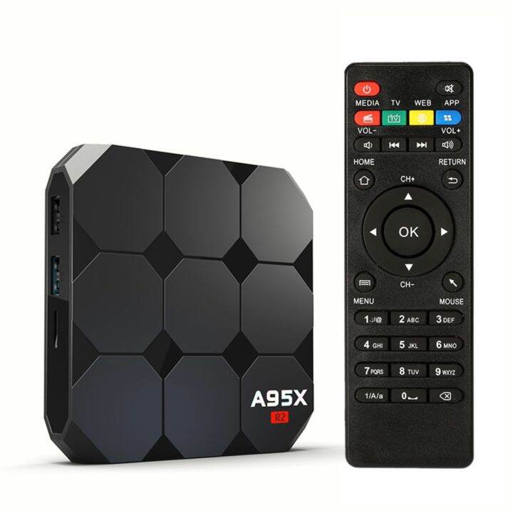 กล่อง Smart Tv A95X-R2 Android Tv Box 7.1.2 S905W 64-Bit Up To 2.0Ghz Ram  2Gb/Rom 16Gb รุ่นใหม่ล่าสุด (2097) | Lazada.Co.Th