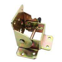 2PCS Cabinet Hinges for Furniture Metal Locking Folding Table Chair Leg Brackets Door Hardware Locks