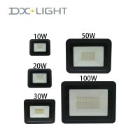 LED น้ำท่วมไฟ10วัตต์20วัตต์30วัตต์50วัตต์100วัตต์110โวลต์/220โวลต์ Floodlights โคมไฟกันน้ำ IP68 Whgite สะท้อน Led ภายนอกสปอตไลกลางแจ้ง