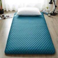 พับ4ซม.เสื่อ Tatami Mat/Pad แฟชั่น Comfy สำหรับ DormThickened เดี่ยวเบาะที่นอน/เตียง