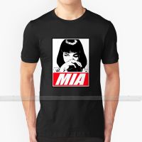 Pulp Fiction Mia Wallace T Shirt Custom Design Cotton For Men Women T   Shirt Summer Tops Pulp Fiction Mia Wallace Uma Thurman XS-6XL