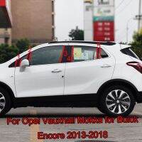 สำหรับ Opel Vauxhall Mokka สำหรับรถยนต์ Buick Encore 2013-2018 B C เสากลางเสาหน้าต่างพีซีเสาสติกเกอร์เชือกยาวของตกแต่งประดับ