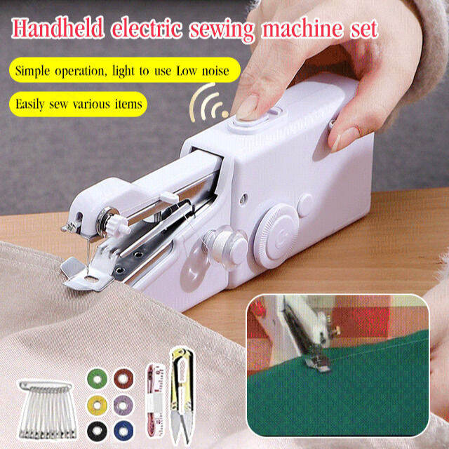 Handheld Electric Sewing Machine Five Color Mini Sewing Machine Lazada