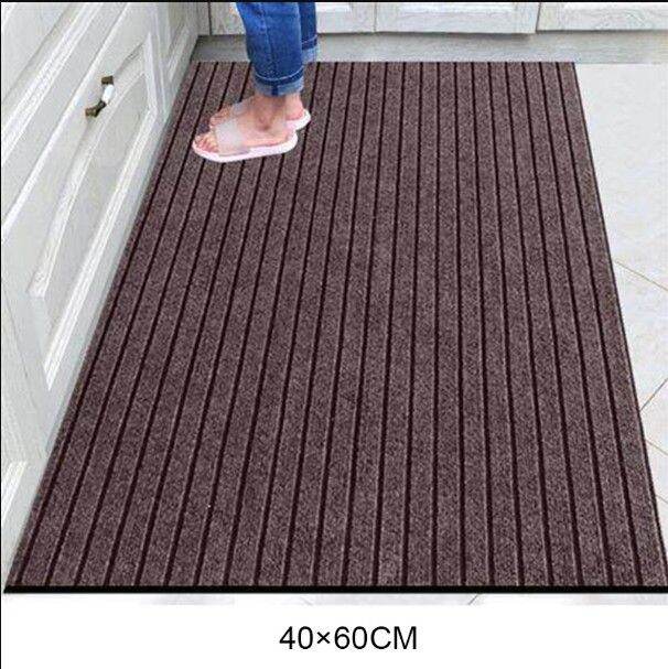 KJDF Stripes Doormat Non Slip Door Mats for Kitchen Bathroom Cuttable