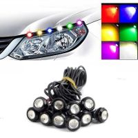 Universal 18mm Car Eagle Eye LED Light 12V Daytime Running Lights DRL For Motorcycle Auto Parking Singal Lapms