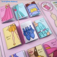 ◊ Paper doll book series of designers home quiet DIY parent-child interactive educational materials package