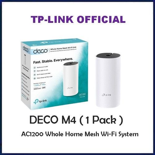 Deco M4, AC1200 Whole Home Mesh Wi-Fi System