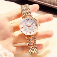 【Hot Sale】 Gypsophila watch womens high-end fashion 2020 new temperament waterproof ins style light luxury full of diamonds with