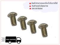 10 pcs - M6x10 HEX BUTTON SUS HEAD CAP SCREW (สินค้าในประเทศ ออกใบกำกับภาษีได้)