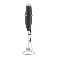 Electric Milk Frother Portable Foam Maker Handheld Foamer High Speeds Drink Mixer Coffee Frothing Wand with Bracket