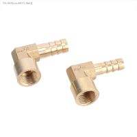 ✎✖℗ Brass Hose Pipe Fitting Elbow 8mm 10mm Barb Tail 1/4 BSP Female Thread Copper Connector Joint Coupler 90 Degree Pipe Adapter