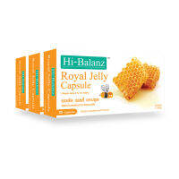 [ผลิตภัณฑ์ดูแลผิว] Hi-Balanz Royal Jelly Capsule รอยัล เยลลี่ แคปซูล 3 กล่อง รวม 90 แคปซูล