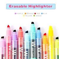 hot！【DT】 10 Pcs/Box Erasable Highlighters Pens Set Watercolor School Office Supplies Stationery