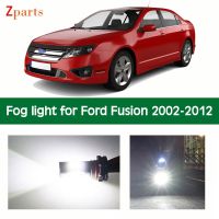 ไฟ Led รถตัดหมอกหลอดไฟโคมหมอกรถยนต์สำหรับ Ford Fusion 2012 12V 6000K แสงสีขาว2002 1คู่อุปกรณ์เสริมรถยนต์