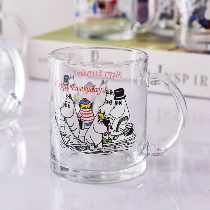 high-end-cups-สร้างสรรค์400มิลลิลิตรการ์ตูนฮิปโป-mumin-ครอบครัวแก้วทนความร้อนแก้วนมกาแฟน้ำผลไม้ชายามบ่ายอาหารเช้าถ้วยคู่น่ารัก