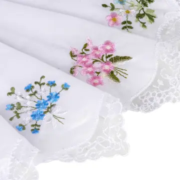 Blossom Lace Handkerchief