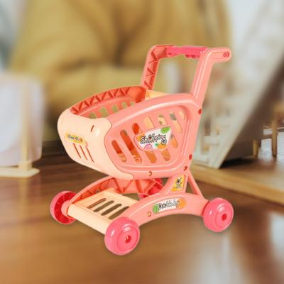 Dolity รถเข็นช้อปปิ้งของเด็กทารกก่อนวัยเรียนของเล่นรถเข็นช้อปปิ้งของเล่นสร้างสรรค์เล่นสมมติ