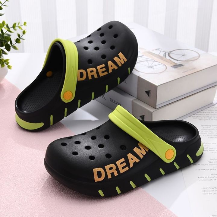hot-sale-new-style-hole-shoes-for-men-and-women-of-the-same-non-slip-wear-resistant-super-soft-bottom-deodorant-baotou-slippers-dual-use-beach-sandals-outerwear