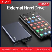 KPAN HDD 2.5โลหะฮาร์ดไดรฟ์ภายนอก USB3.0ดิสโก้ Duro Externo 1TB ฮาร์ดดิสก์สำหรับ X One, X 360, PS4,Mac,เดสก์ท็อป,แล็ปท็อป