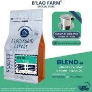 Cà phê rang xay nguyên chất Blend 40% Robusta và 60% Arabica B lao Farm