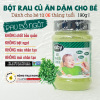 Bột nêm rau bồ ngót & phô mai dành cho bé ăn dặm vaby hủ 90g - ảnh sản phẩm 1