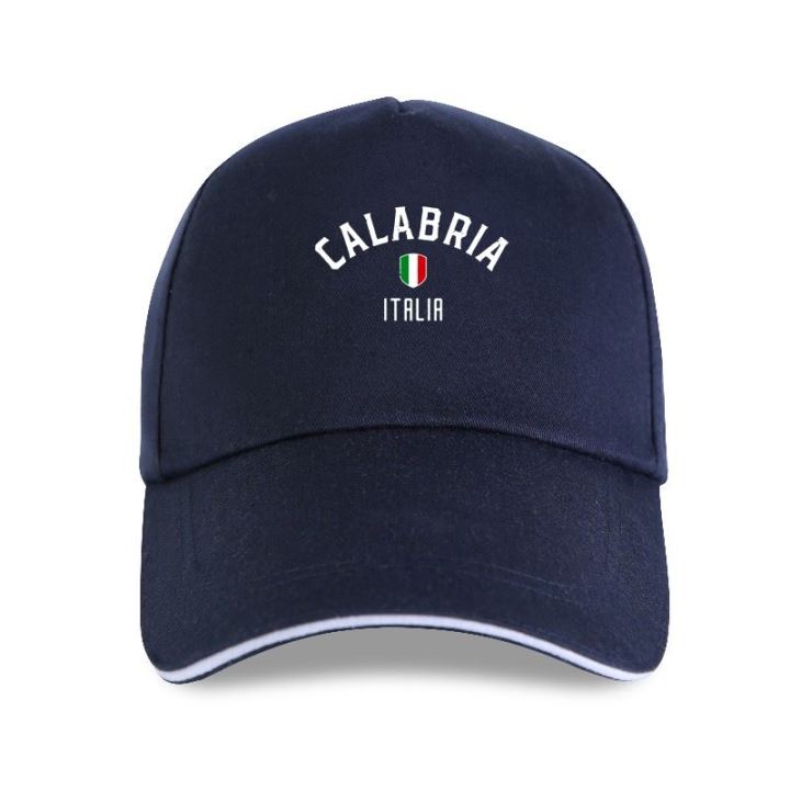 หมวกเบสบอลคาลาเบรียของที่ระลึกในวันหยุดอิตาลีอิตาลี่ความทุกข์ยากธงปลายทางกรันจ์