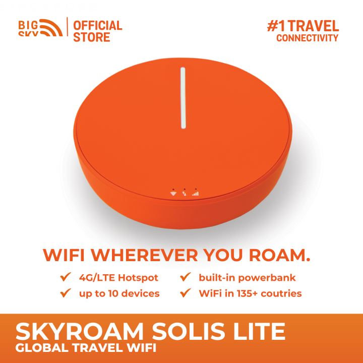 Skyroam Solis Lite 4G/LTE WiFi Lazada PH
