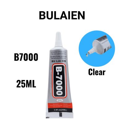 Bulaien B7000 25ML Clear Contact Phone Repair Adhesive Universal Glass Plastic Leather Wood Glue With Precision Applicator Tip Adhesives Tape