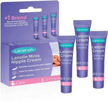 HPA Lanolin Nipple Cream, 7g Minis